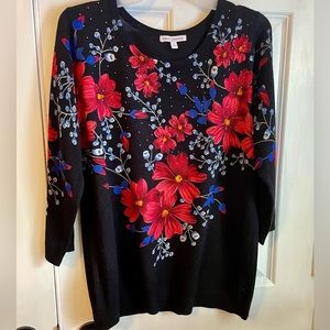 Emily Daniels Dressy 3/4 Sleeve Sweater